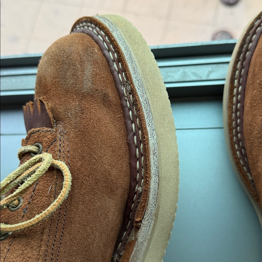 White’s Northwest Oxford Red Dog Roughout Men’s 10D Boot Shoes (Stompers, Epic!) - Picture 8 of 11